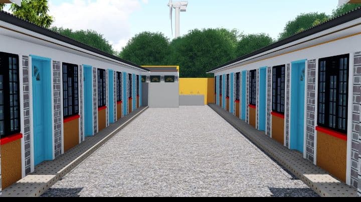 Commercial construction project